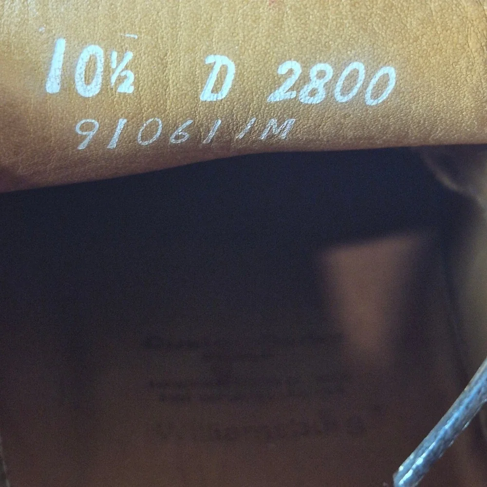 Allen Edmonds Williamsburg Chukka Boots Men 10.5 D Brown Leather Bench Welt 2800